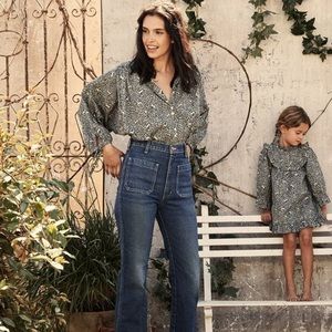 Doen O’Keefe Prancing Fawn top size small